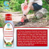Tropical Oasis Premium Liquid Glucosamine Chondroitin 454g in lifestyle setting