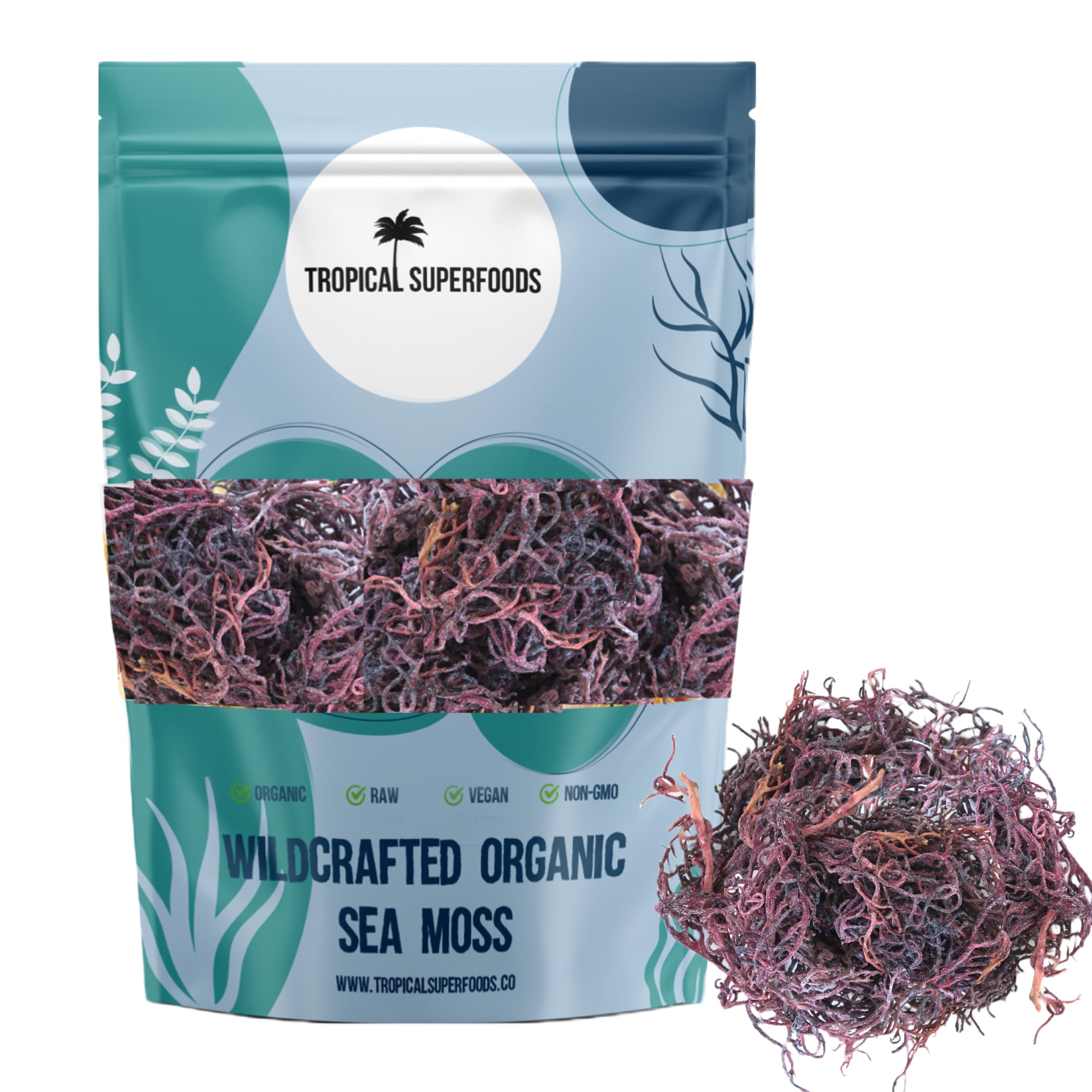 Tropical Superfoods Sea Moss packaging front view