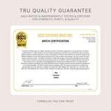 TRU Supplements Creatine Monohydrate 159g Powder nutritional information