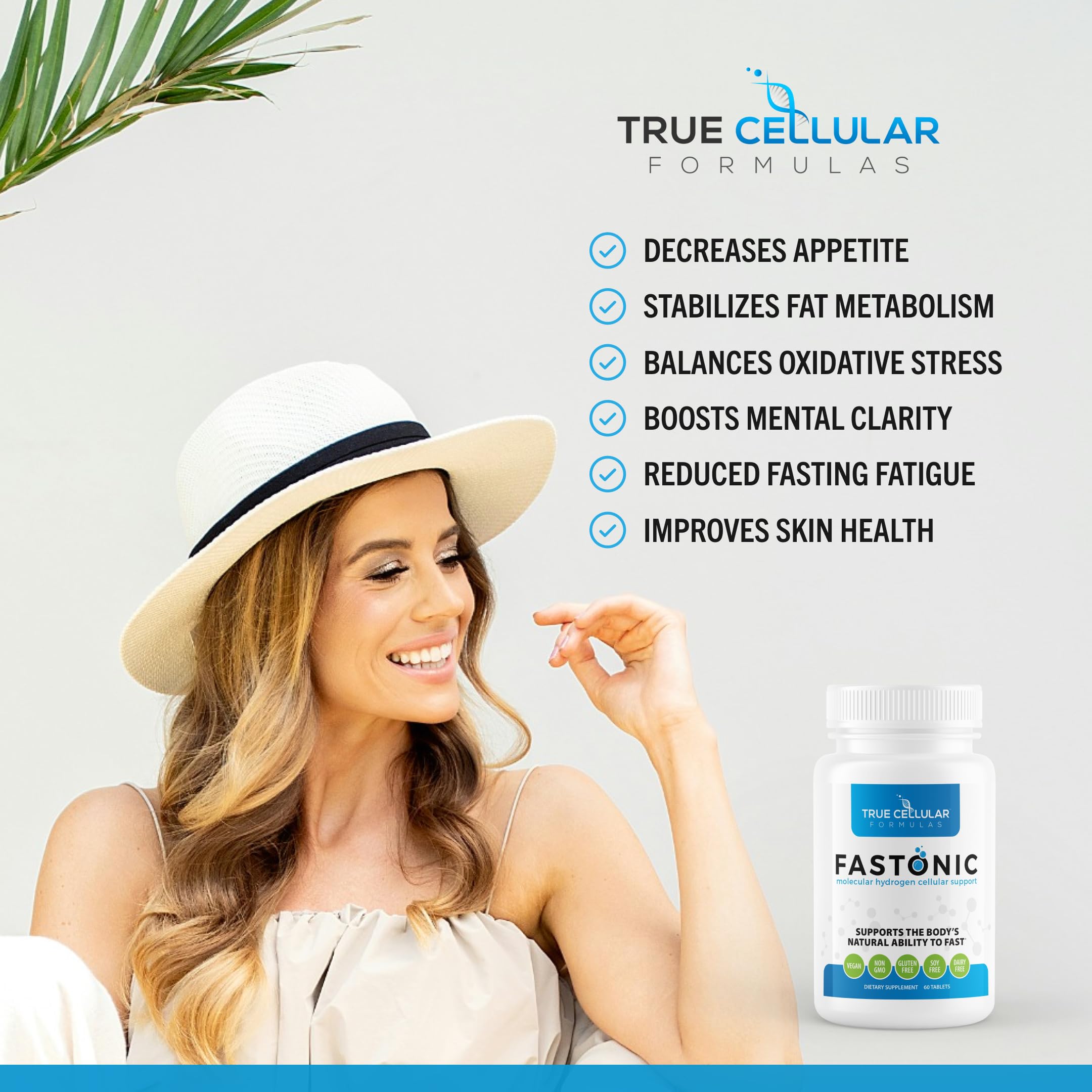 True Cellular Formulas Fastonic supplement with water