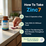 True Cellular Formulas Zinc7 Supplement in a lifestyle setting
