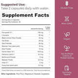 TRUE FEM Blended Vitamin Capsules close-up, natural plant-based