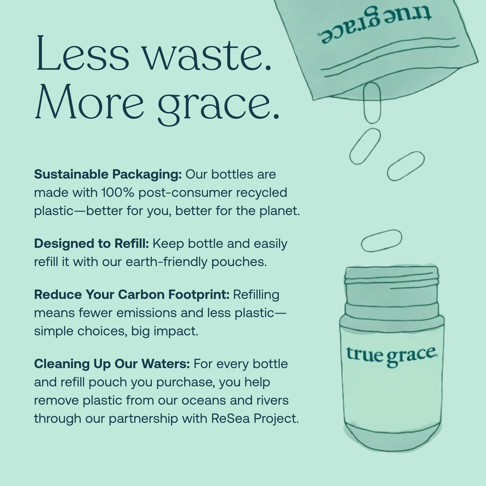 True Grace Multivitamins refill pouch
