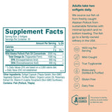 True Grace Omega-3 Fish Oil 1500mg softgels side view
