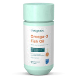 True Grace Omega-3 Fish Oil Capsules 1500mg front view