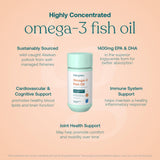True Grace Omega-3 Fish Oil Capsules 1500mg packaging