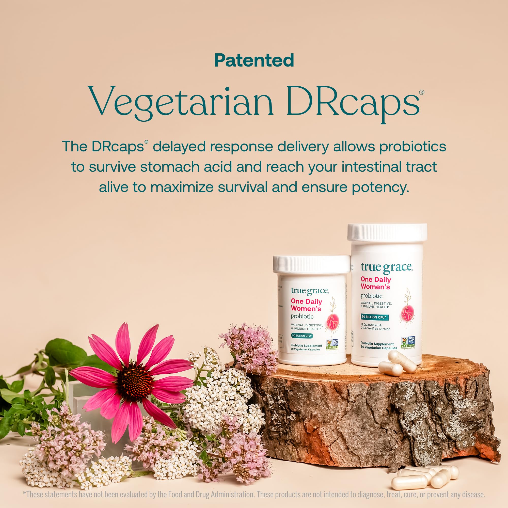 True Grace One Daily Women’s Probiotic ingredients list