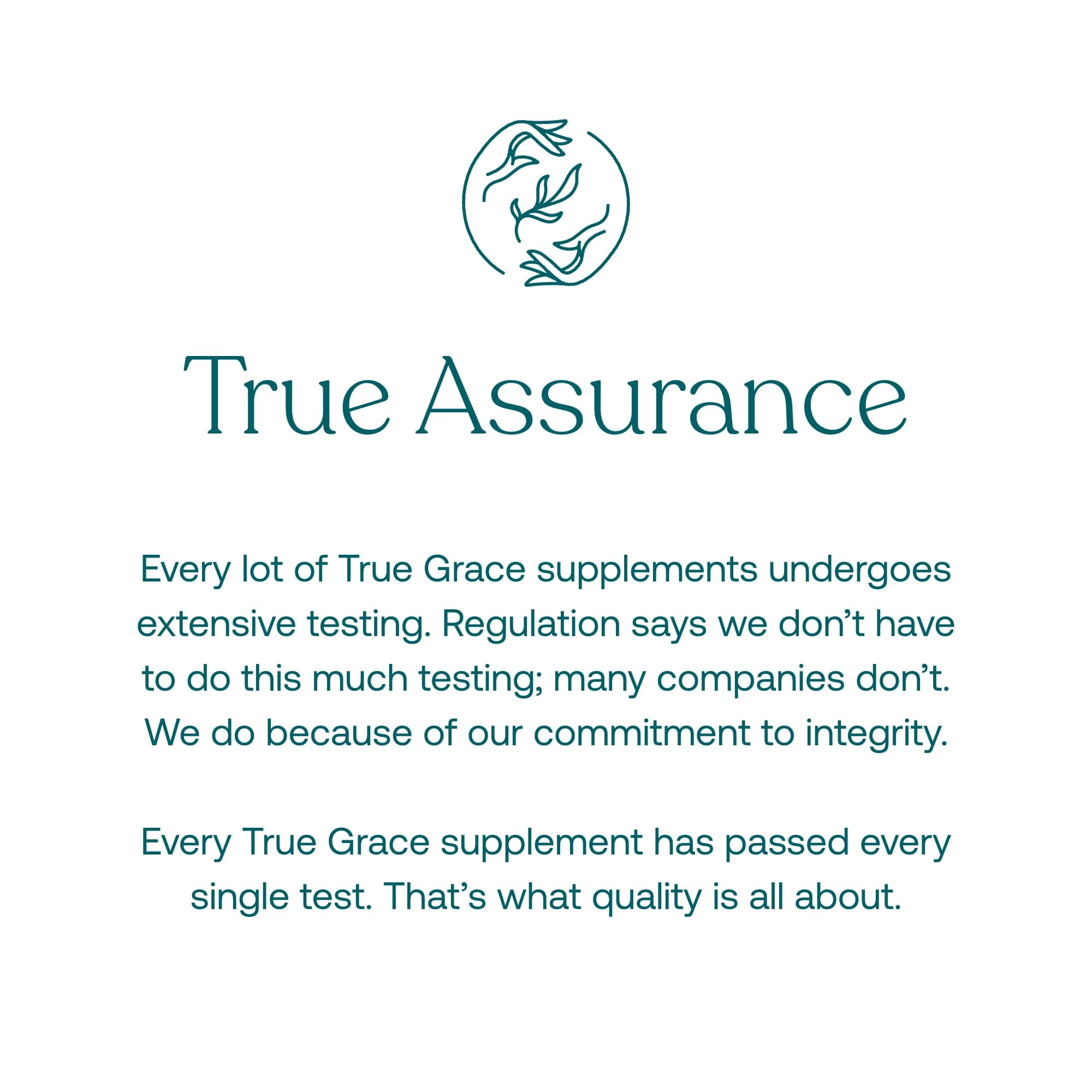 True Grace Prenatal DHA product on a kitchen counter