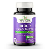 True Life Therapeutics Lugol's Iodine Tablets bottle front view