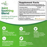 True Moringa Plus+ Turmeric Joint Support Supplement side view