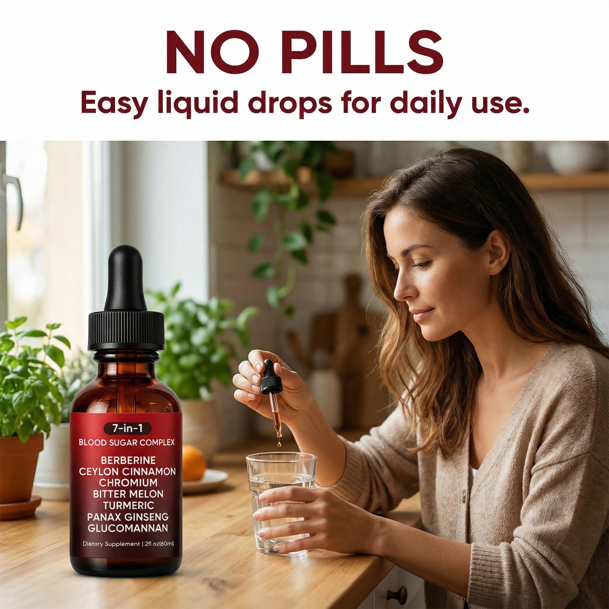 TRUE NATURALS 7-In-1 Herbal Supplement bottle with cap off