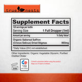 True Nests Saffron Tincture packaging close-up