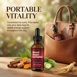 true nutra Blood Sugar Complex supplement back view with ingredients