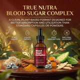 true nutra Blood Sugar Complex supplement side view