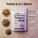 true nutra Lymphatic Complex ingredients list on back