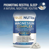 true nutra Magnesium Complex capsules close-up