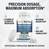 true nutra Magnesium Complex side view