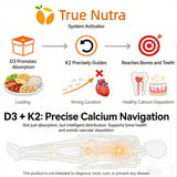 true nutra Vitamin D3 K2 Magnesium Mini Softgels close-up of softgels
