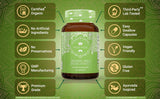 True Veda Organic Amla capsules side view