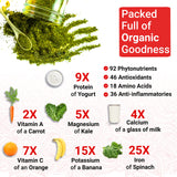 True Veda Organic Moringa Capsules ingredients close-up