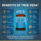 True Veda Organic Triphala package side view