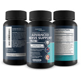 True You Health Advanced Nerve Support Pro bottle with a measuring spoon