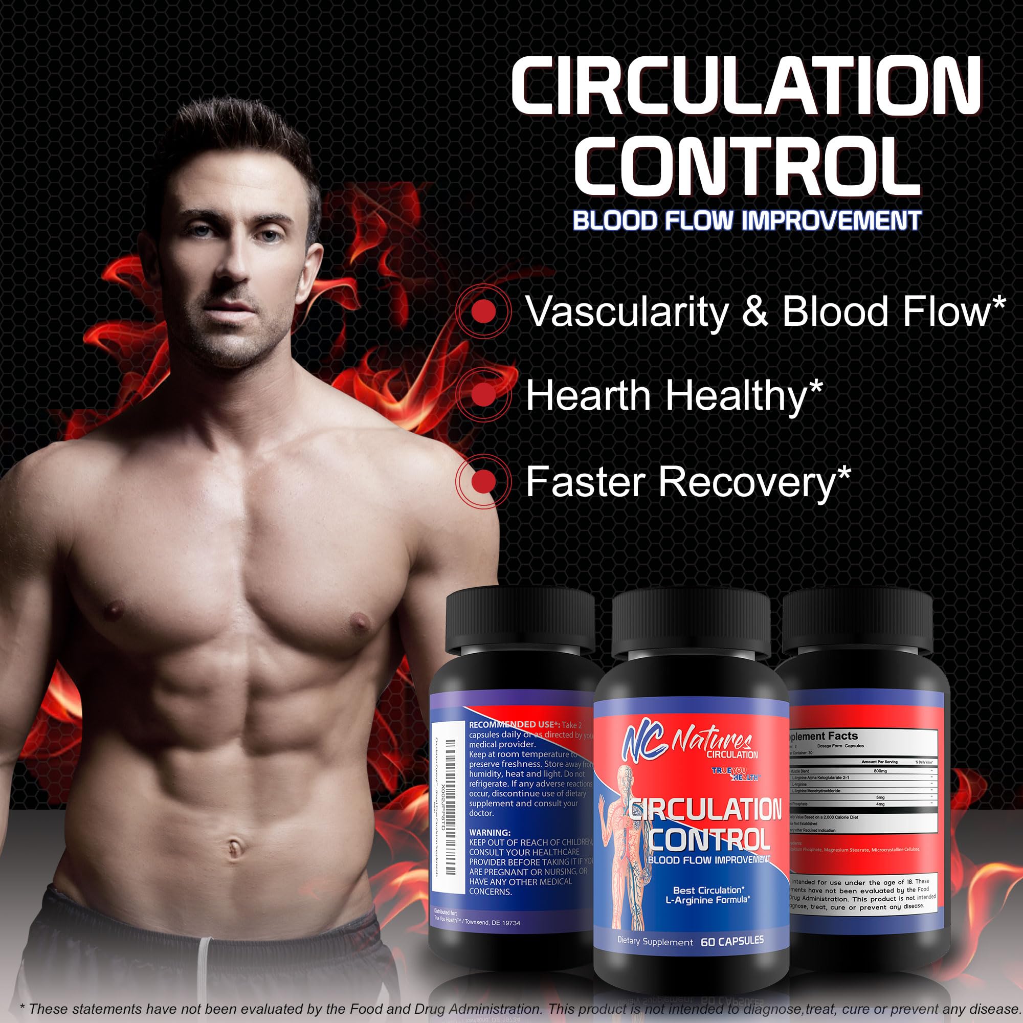 True You Health Circulation Supplement capsule close-up
