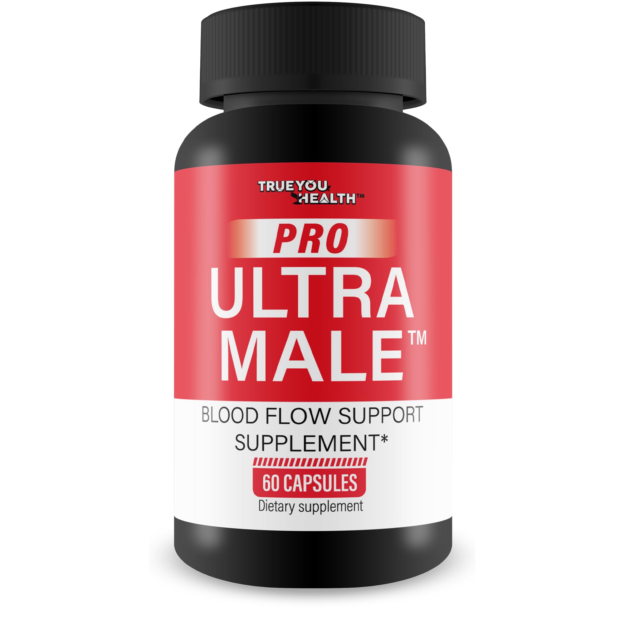 True You Health Pro Ultra Male L-Arginine Supplement bottle front view