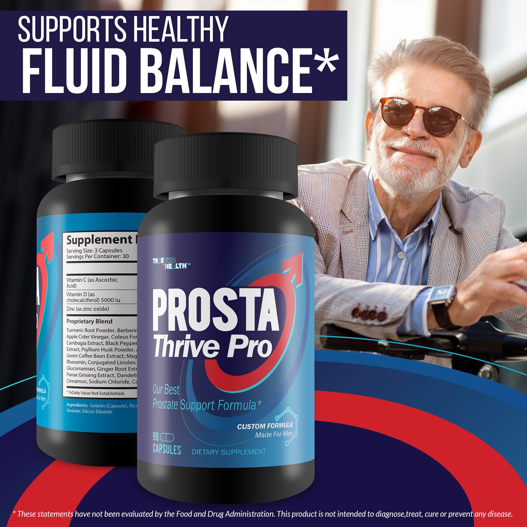 True You Health Prosta Thrive Pro 109g lifestyle scene