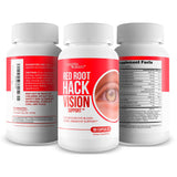 True You Health Red Root Hack Vision Support Lutein Capsules with ingredients list