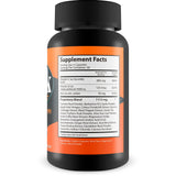 True You Health Turmeric Curcumin Capsules 500mg side view