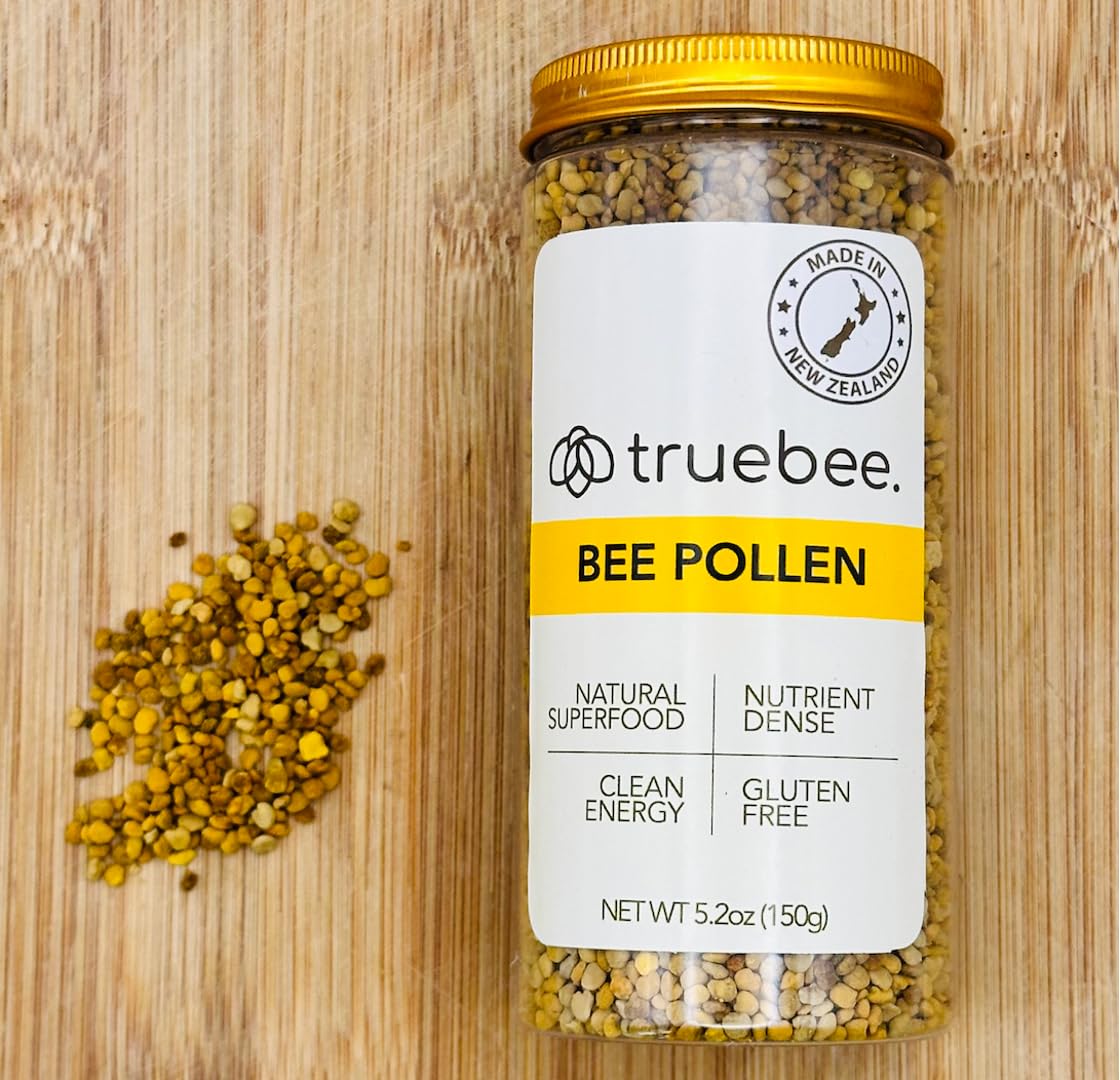 truebee Raw Bee Pollen Granules 150g front view