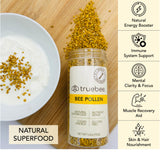 truebee Raw Bee Pollen Granules 150g packaging