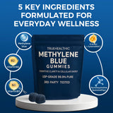 TRUEHEALTHIC Gummy Vitamins back view packaging with nutritional information