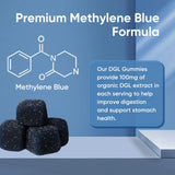 TRUEHEALTHIC Methylene Blue Gummies in hand