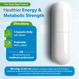 TRUEMED Alpha Lipoic Acid 600mg Capsules back view