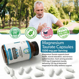 TRUEMED Magnesium Taurate 1500mg supplement ingredients list