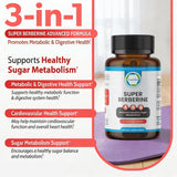 TRUEMED Super Berberine bottle with label details