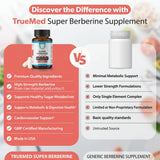 TRUEMED Super Berberine capsules with Ceylon Cinnamon