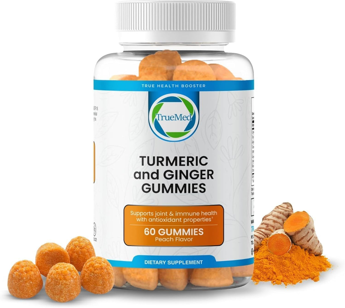 TRUEMED Turmeric Gummies front view packaging