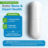 TRUEMED Vitamin D3 & K2 Capsules with a measuring spoon