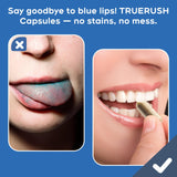 TrueRush Methylene Blue Capsules 20mg lifestyle scene on a desk