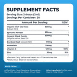 TrueSeaMoss Liquid Drops bottle with label