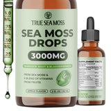 TrueSeaMoss Liquid Extract Drops 300mg Irish Sea Moss front view