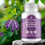 TrueSeaMoss Sea Moss Capsules 100g back view