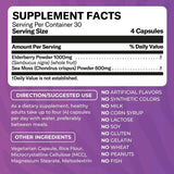 TrueSeaMoss Sea Moss Capsules 100g side view