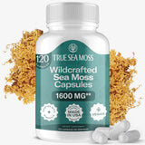 TrueSeaMoss Sea Moss Capsules front view packaging