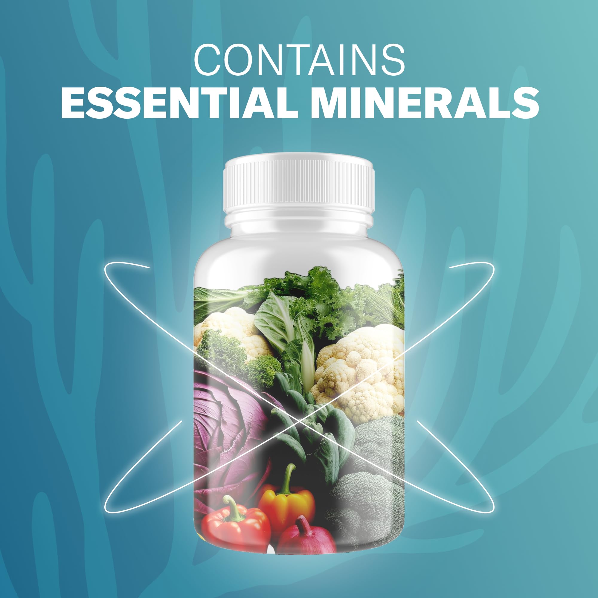 TrueSeaMoss Sea Moss Capsules opened bottle with capsules