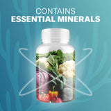 TrueSeaMoss Sea Moss Capsules opened bottle with capsules