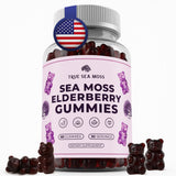 TrueSeaMoss Sea Moss Gummies front view packaging